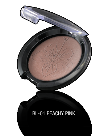 Pearl Powder Blush-BL-01 Peachy Pink