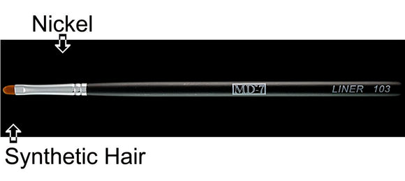 W103 - Eye Liner Brush - Synthetic Hair